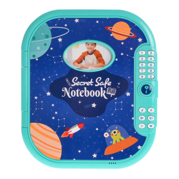 Sekretny Pamiętnik + Interaktywny Sejf z Zamkiem Szyfrowym dla dzieci 3+ Odgłosy + Funkcje dźwiękowe + Notatnik + Flamaster